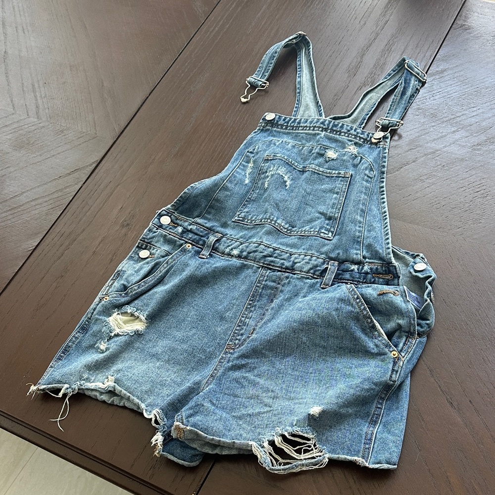 Wild Fable Blue Denim Overalls